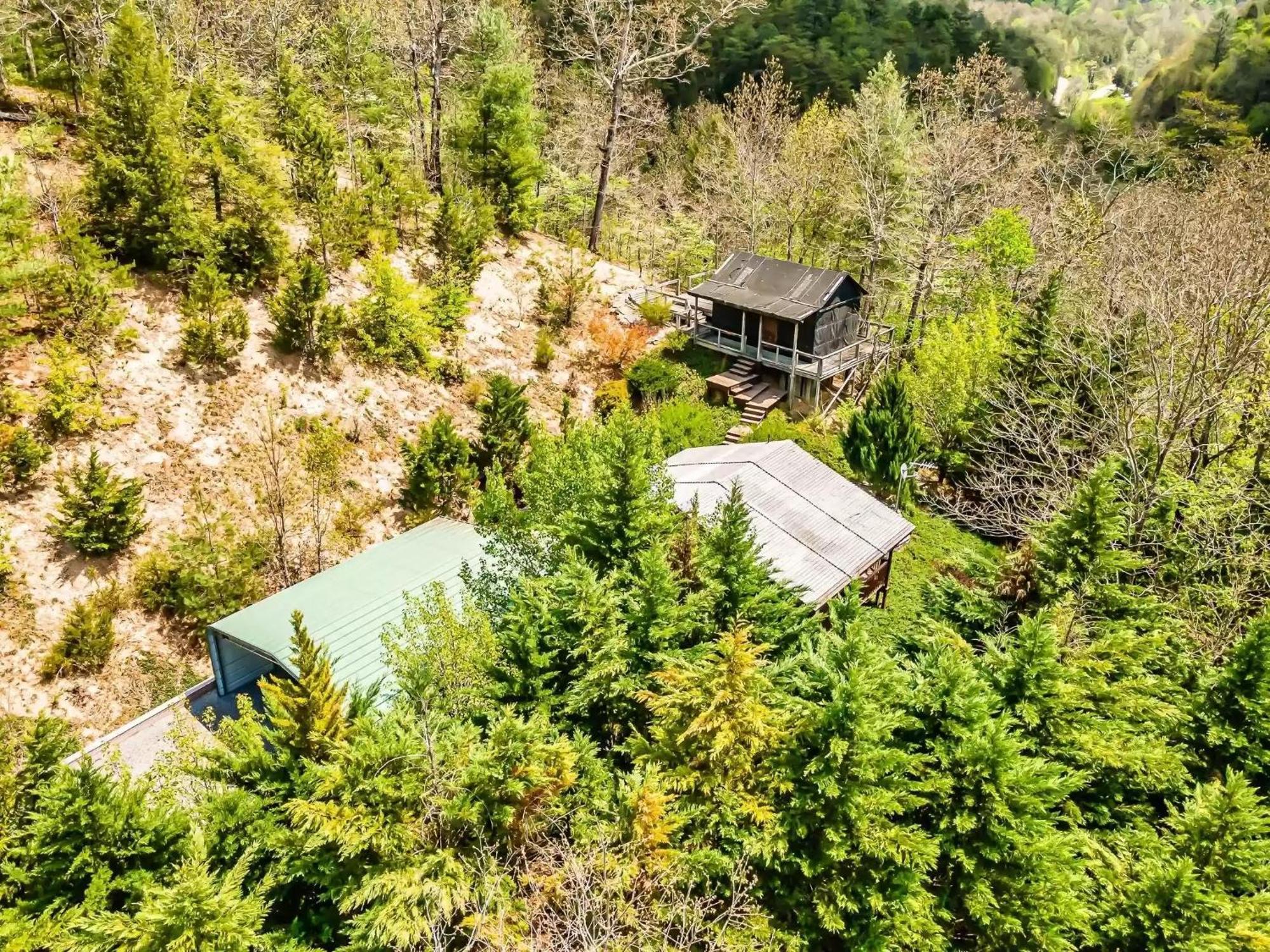 Villa Tiny House, Wifi,Hot Tub,Secluded Cosby Exterior foto